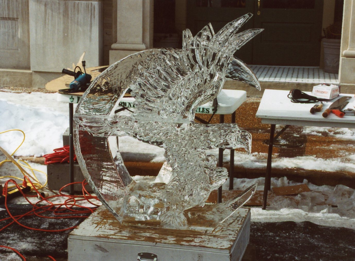 2004 Fete de Glace Festival Ice Sculpting – St, Charles, MO