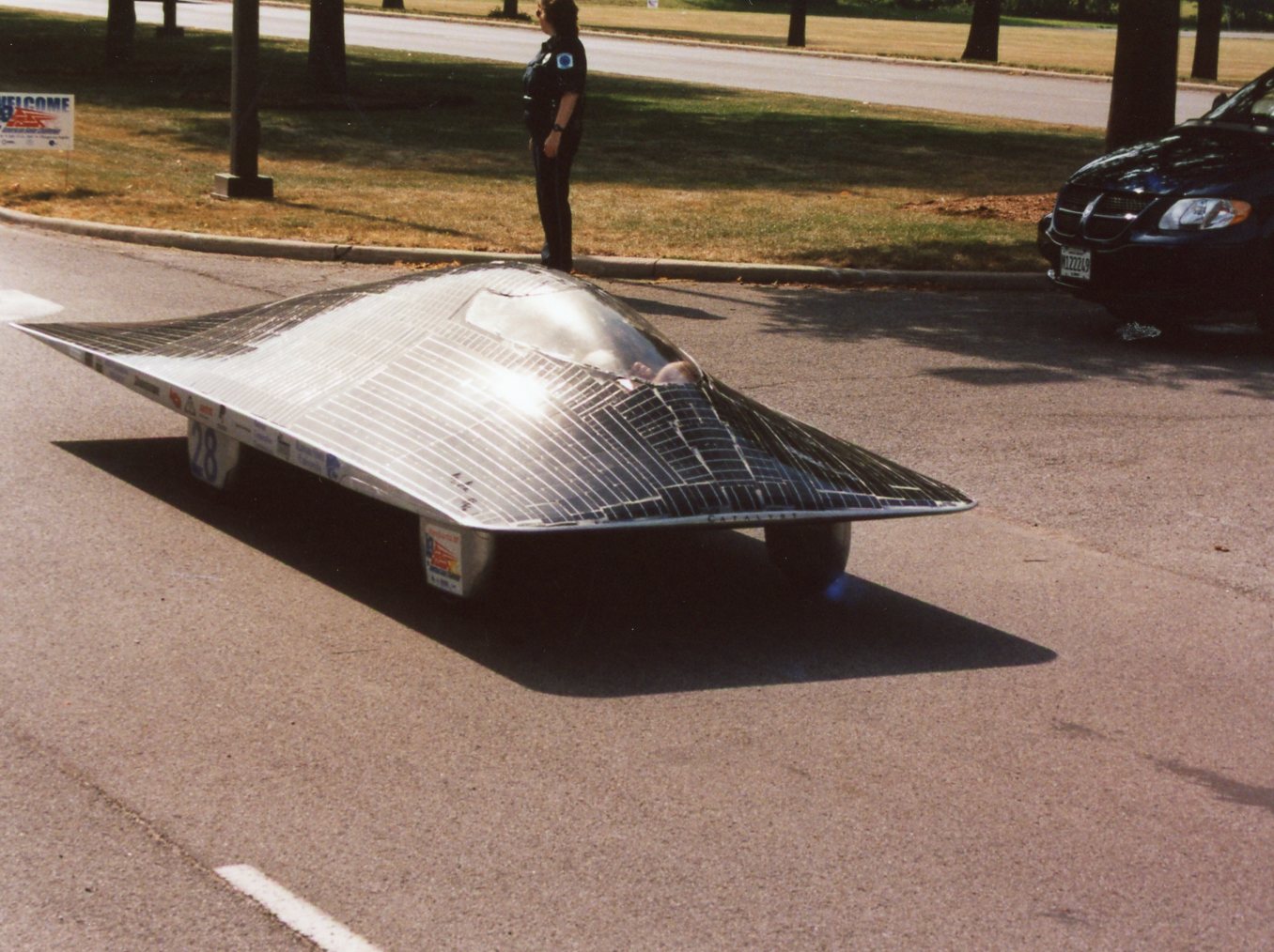 2001 American Solar Challenge LLCC Stop